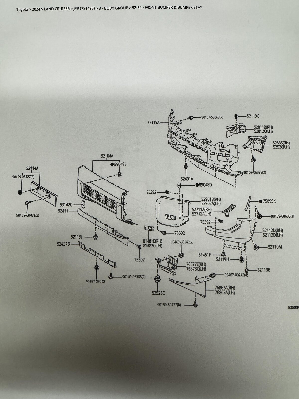 LC250 Front Bumper Parts.jpeg